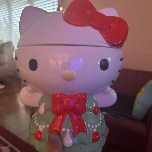 Hello Kitty Christmas Cookie Jar